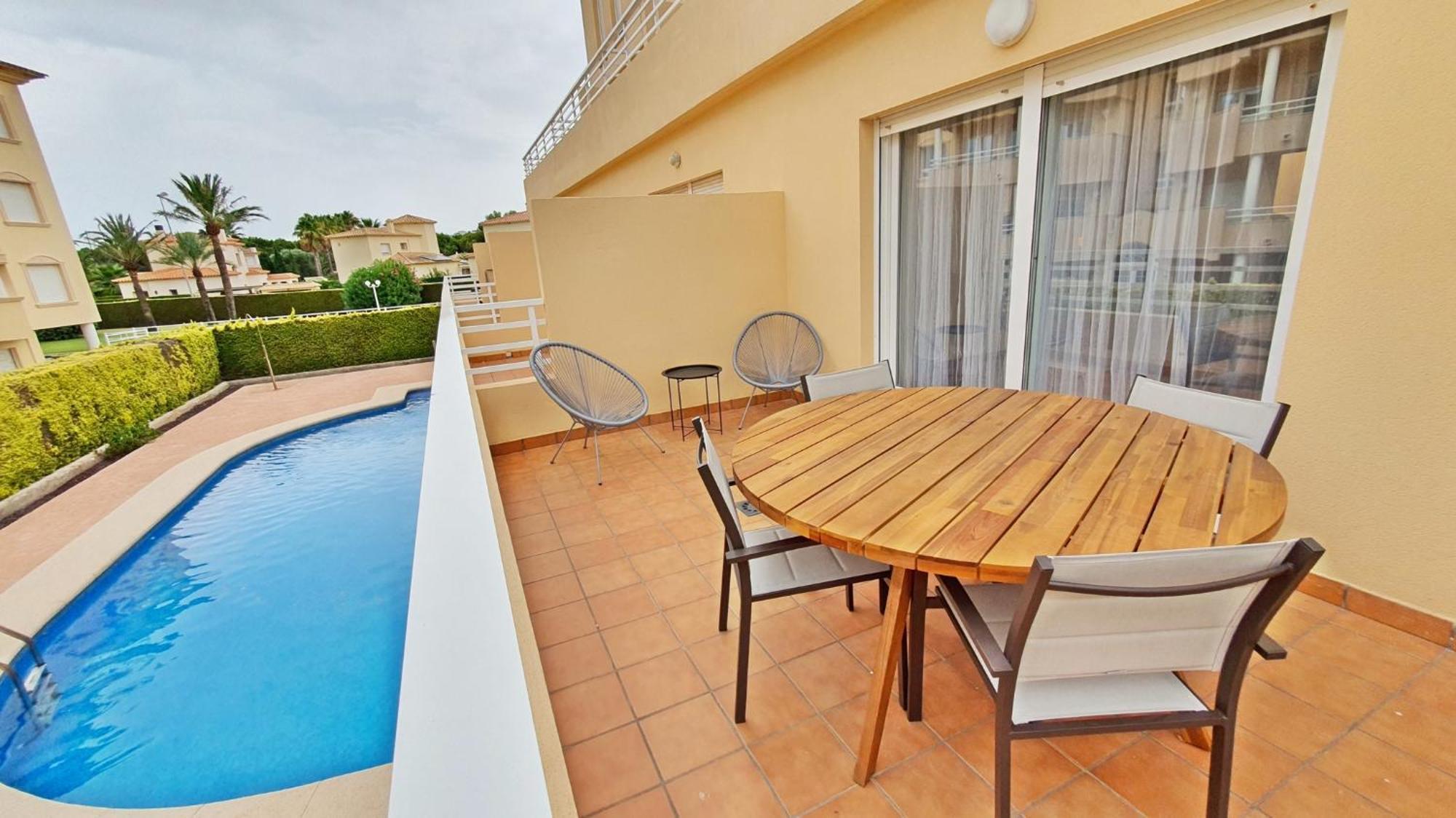 Apartamentos Par Tres - Oliva Nova Exteriör bild