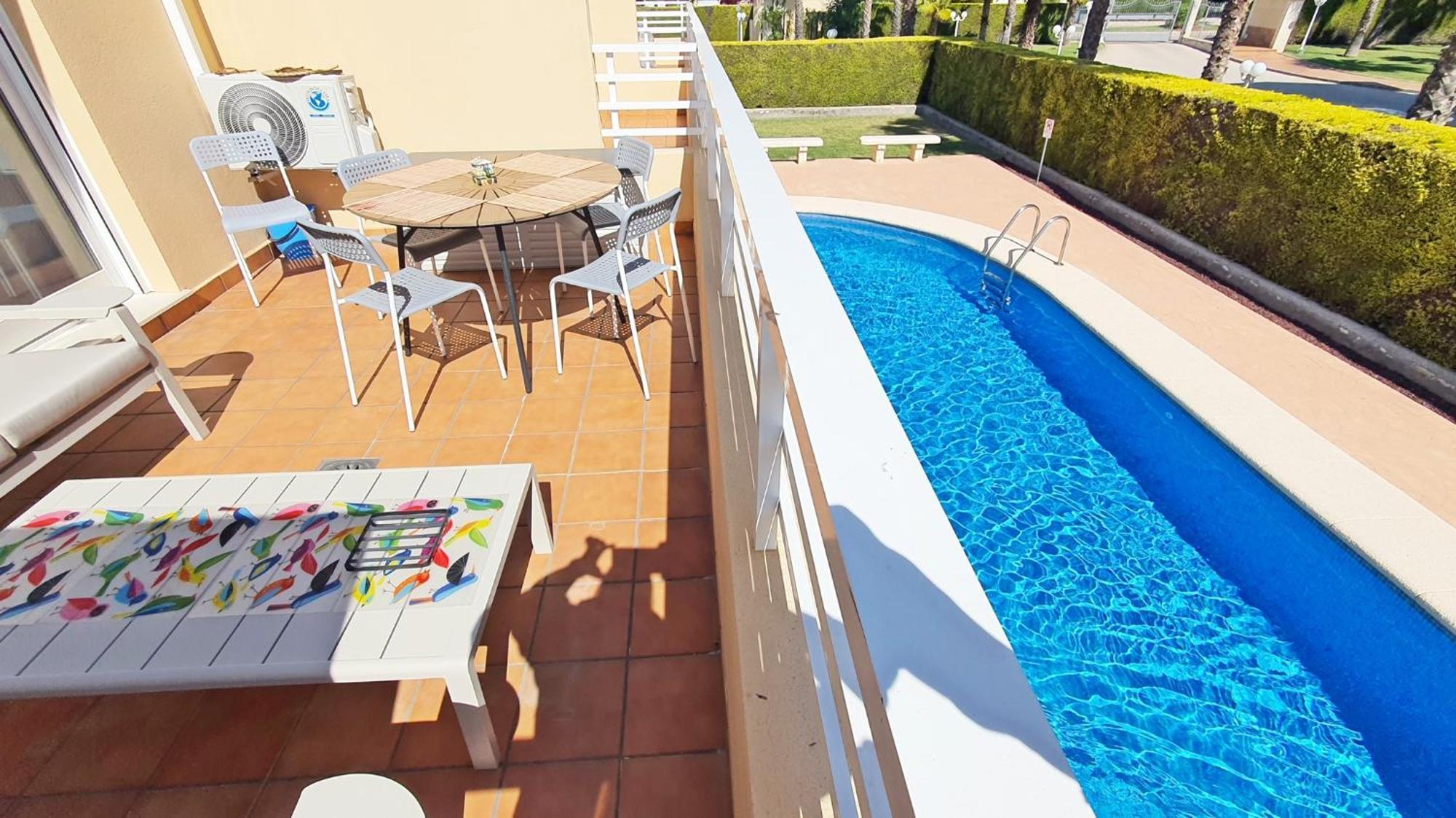 Apartamentos Par Tres - Oliva Nova Exteriör bild