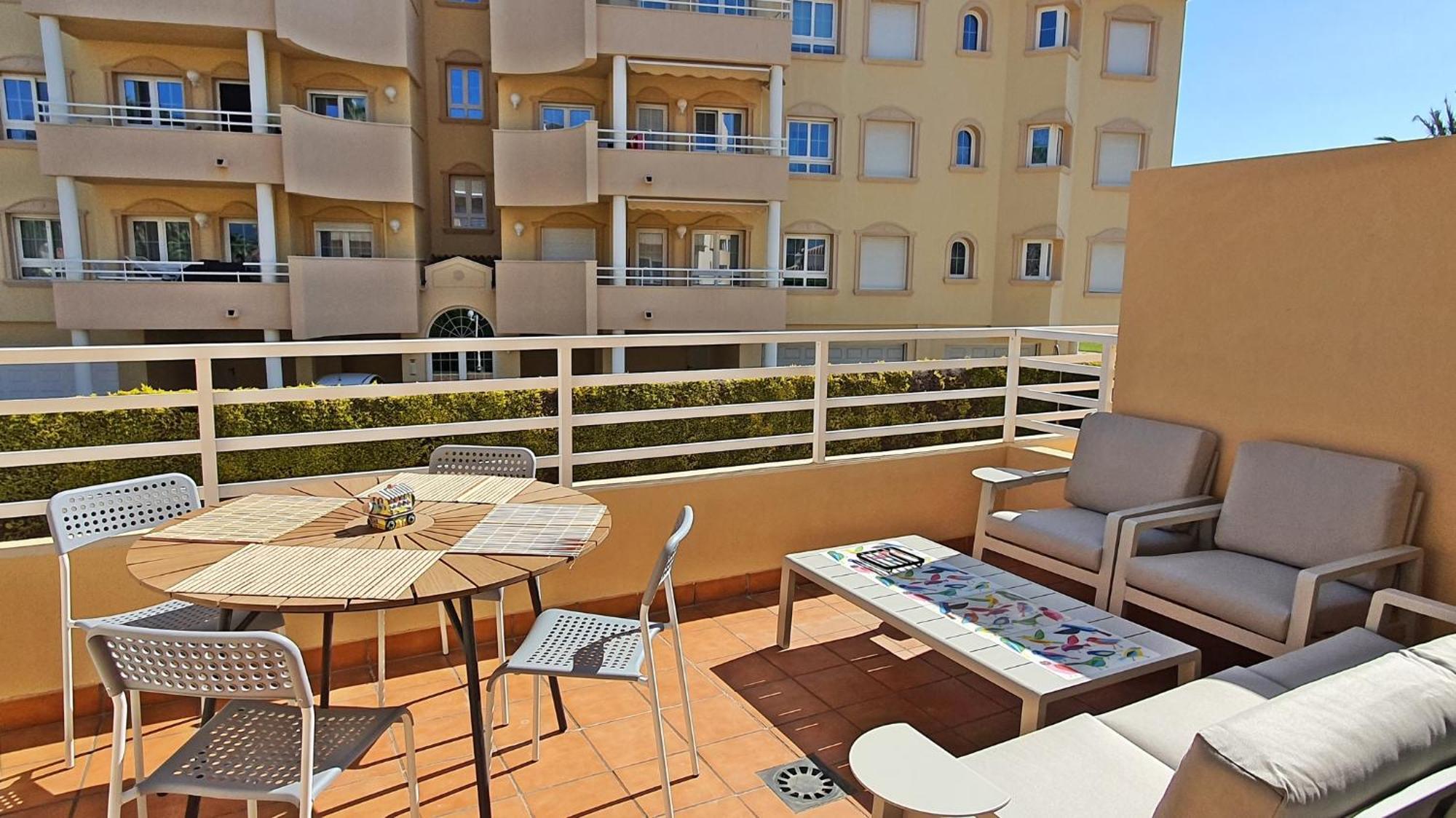Apartamentos Par Tres - Oliva Nova Exteriör bild